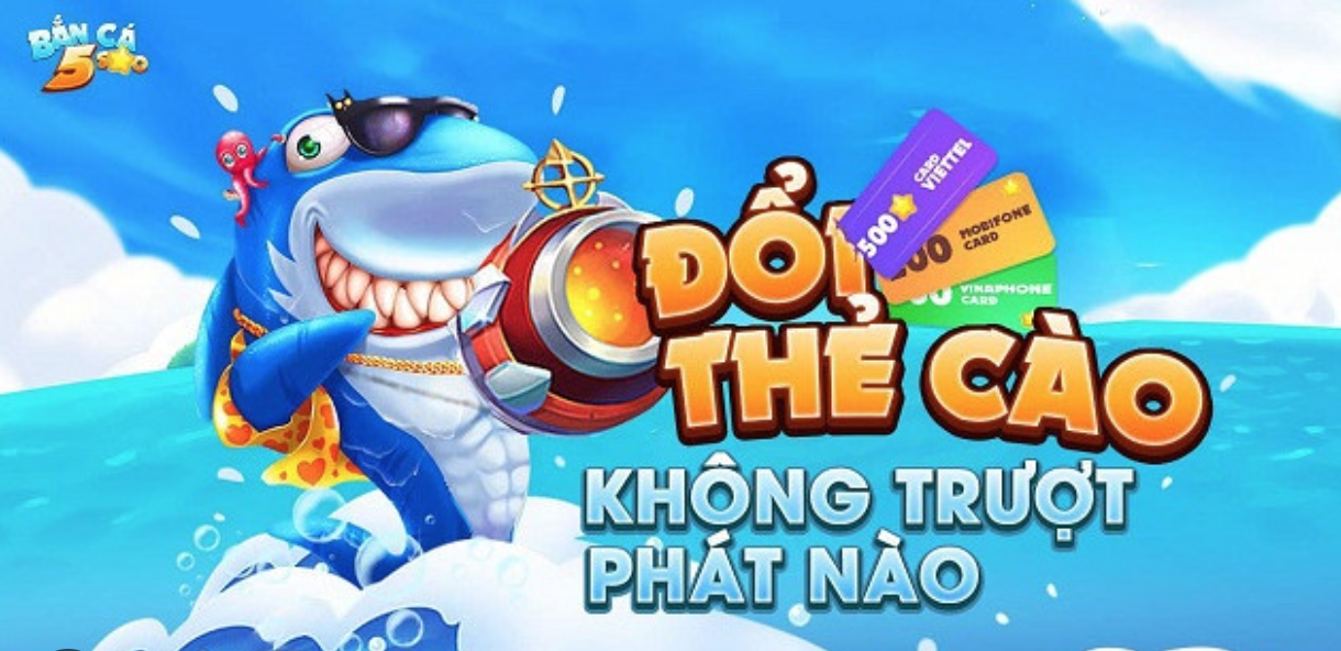 Trải nghiệm nạp thẻ bắn cá Shbet online