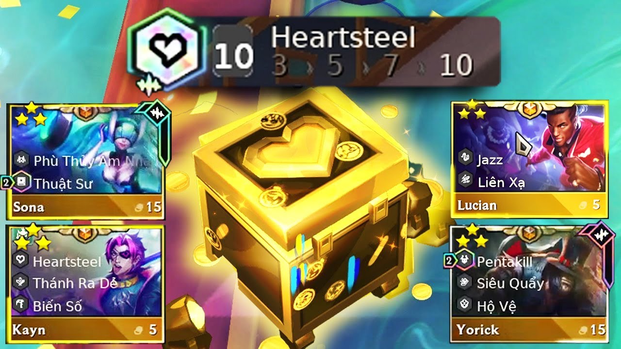 Những cấp độ kích hoạt Heartsteel mùa 10 