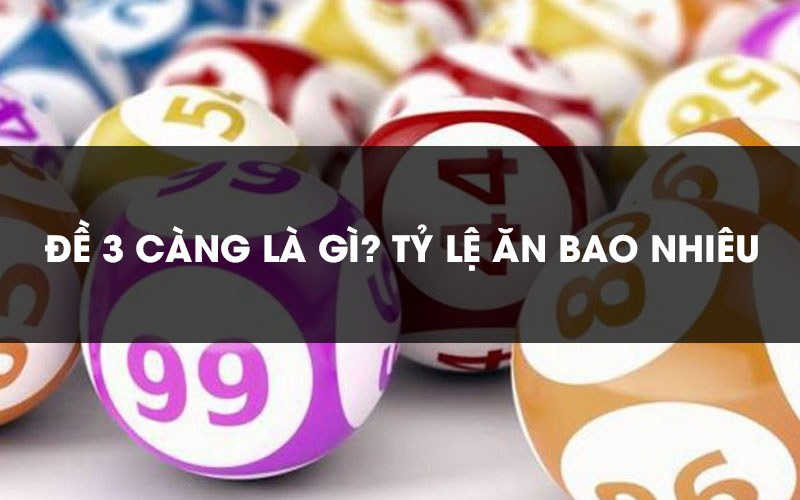 Đề 3 càng là gì? Khám phá tất tần tật về cách chơi đề 3 càng cùng cao thủ SHBET