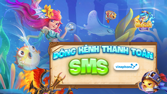 Game bắn cá nạp tiền qua SMS - Bí kíp chơi đâu thắng đó tại SHBET