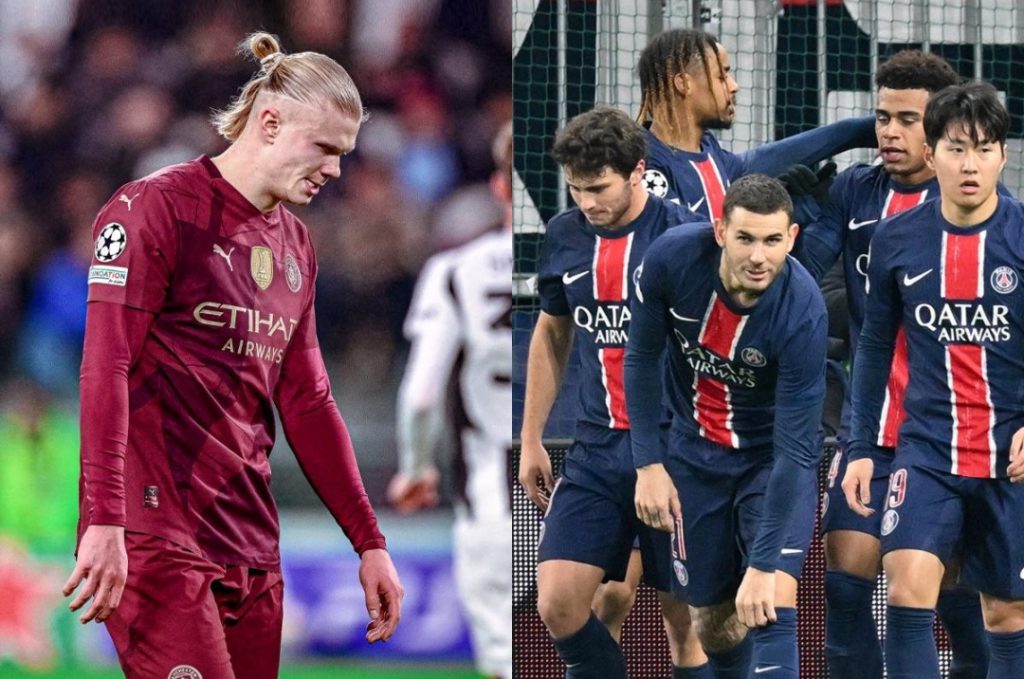 Man City và PSG gặp nhau ở vòng đấu tới, cả hai đều buộc phải thắng để mở rộng cánh cửa đi tiếp tại cúp C1.